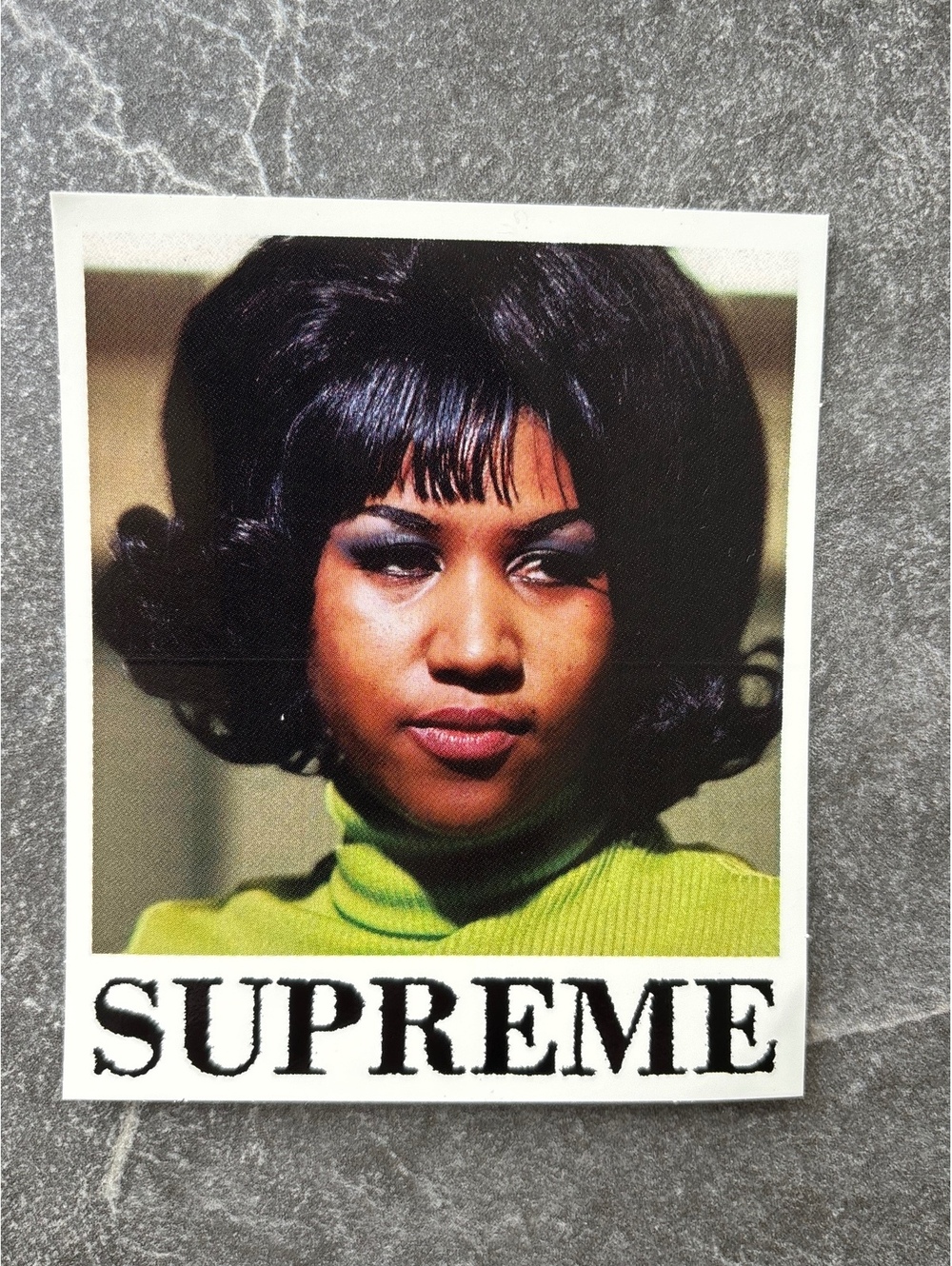 Supreme Aretha Franklin Sticker SS26